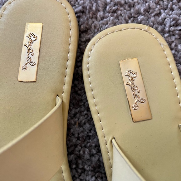 Yellow Buckle Sandals - Picture 2 of 4